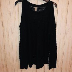 Charlotte Russe black Sweater Med